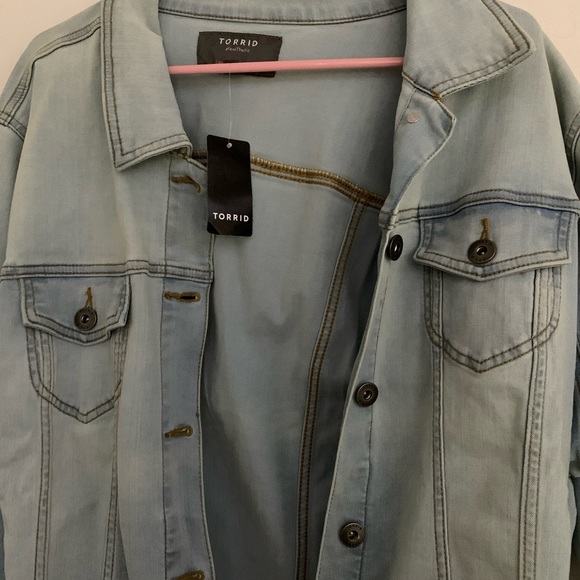 Torrid FITTED TRUCKER JACKET - Picture 5 of 8